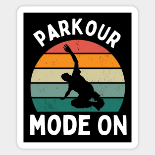 Parkour Athlete Magnet